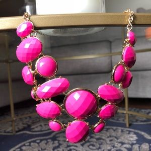 Francesca’s Pink Statement Necklace
